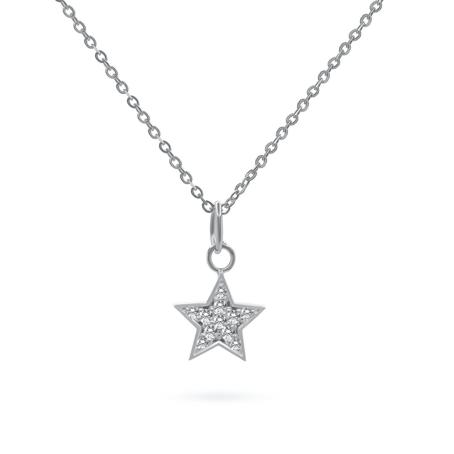 14k Star Pendant Necklace - PrettynGoldd