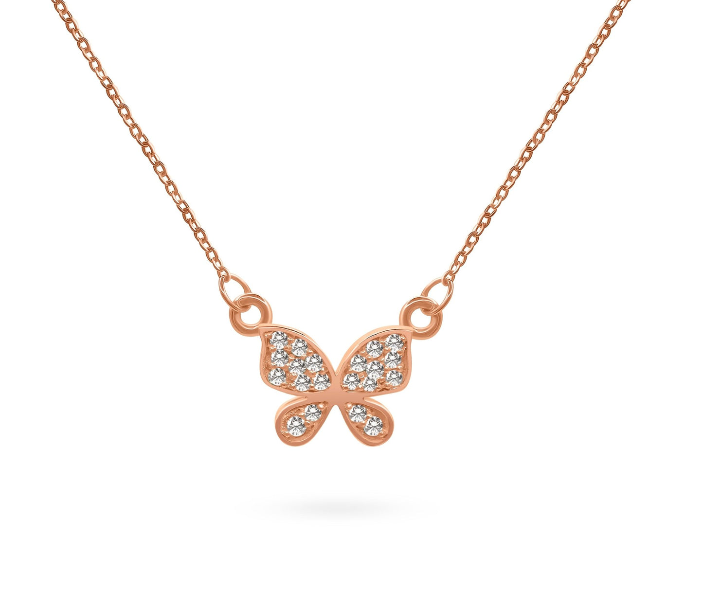 Butterfly Necklace - PrettynGoldd