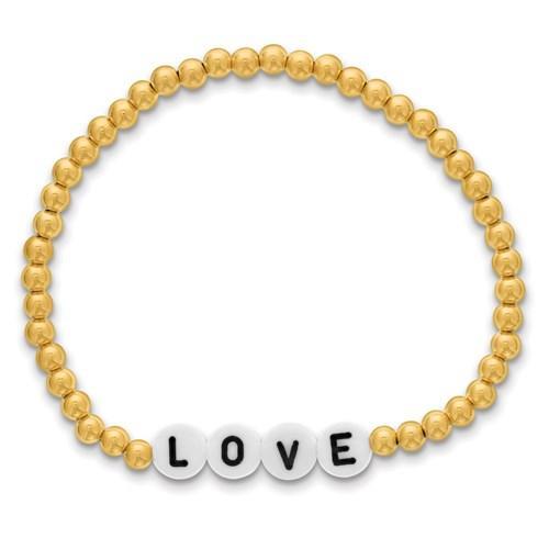 Custom Beaded Bracelet - PrettynGoldd