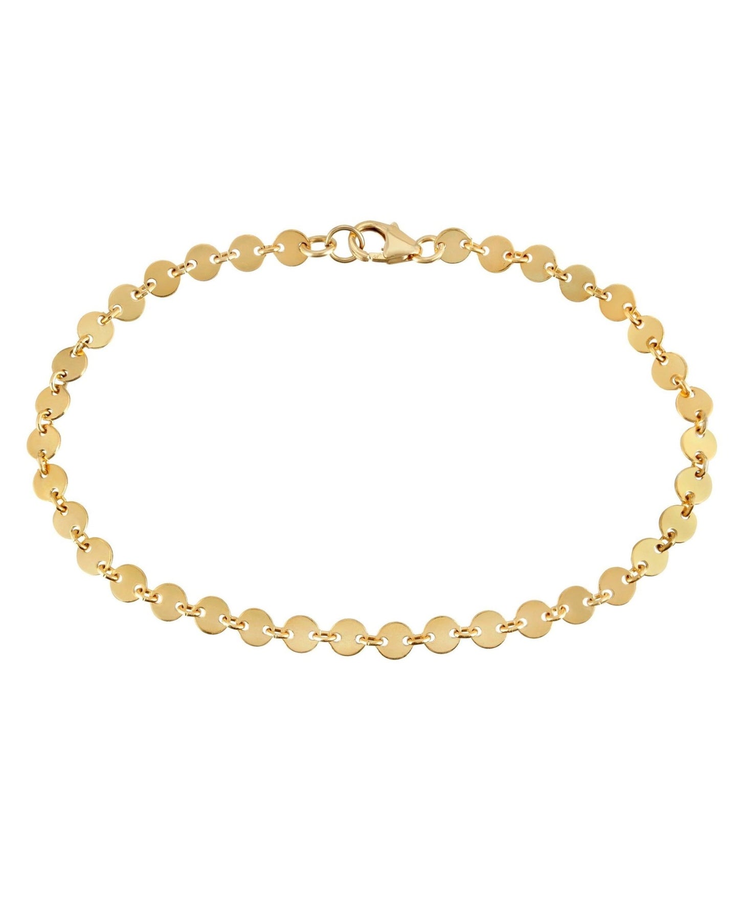 Disc Bracelet - PrettynGoldd