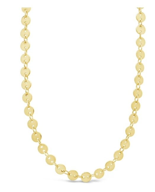 Disc Necklace - PrettynGoldd