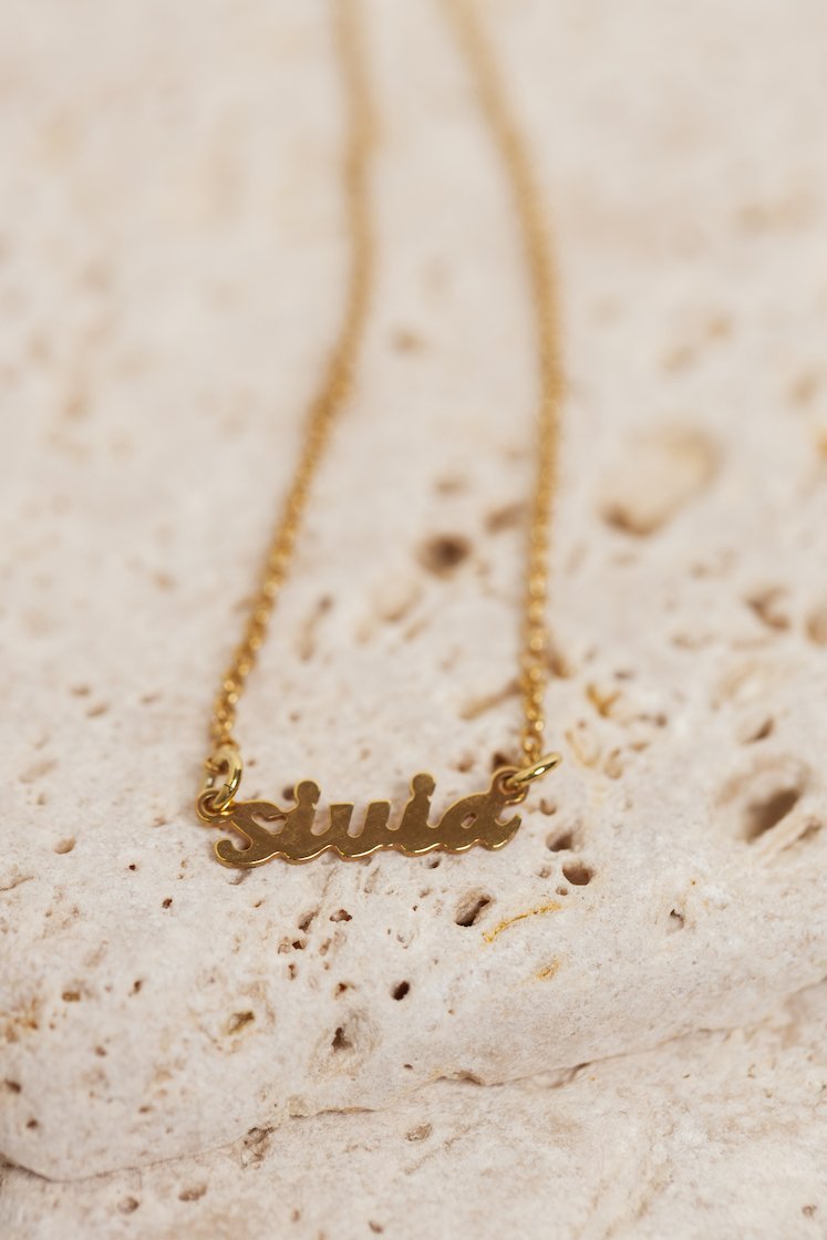 Name Necklace - PrettynGoldd