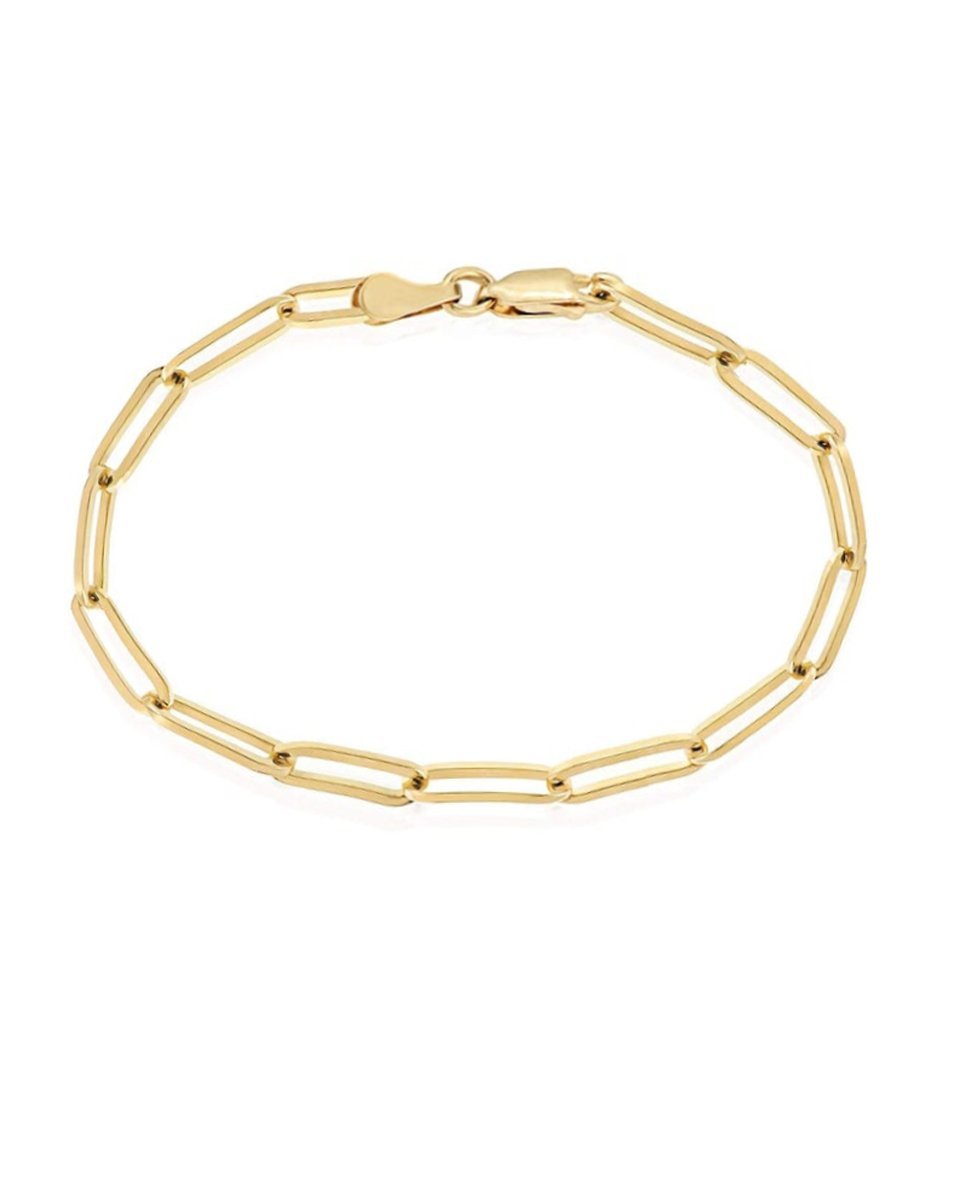 Paperclip Bracelet - PrettynGoldd