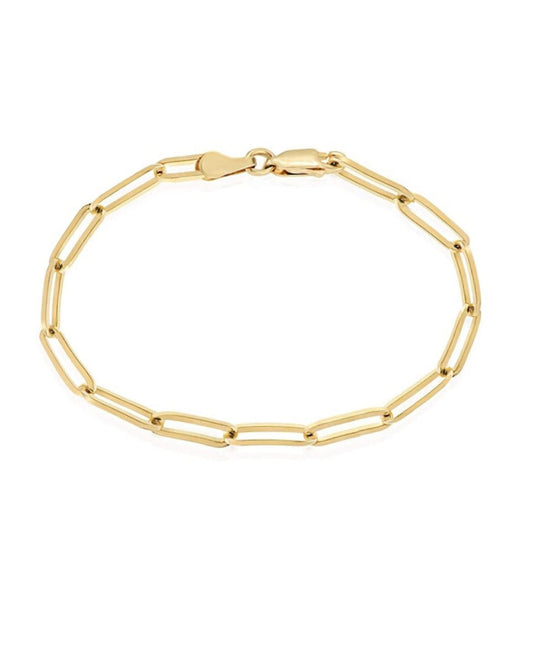Paperclip Bracelet - PrettynGoldd