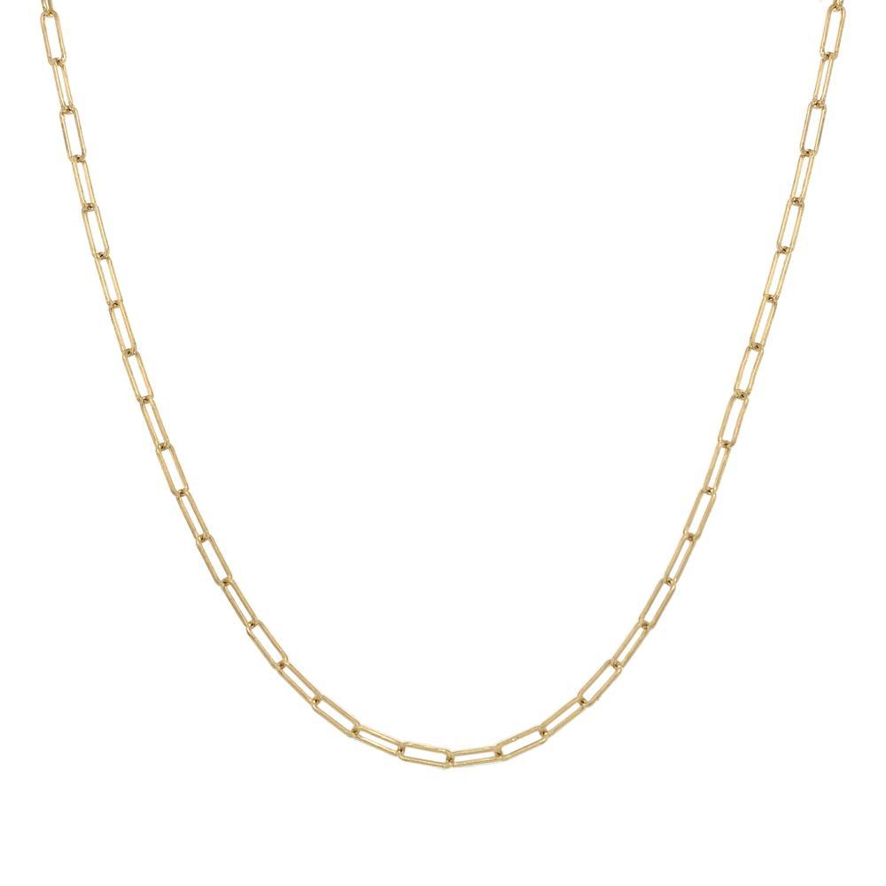 Paperclip Necklace - PrettynGoldd