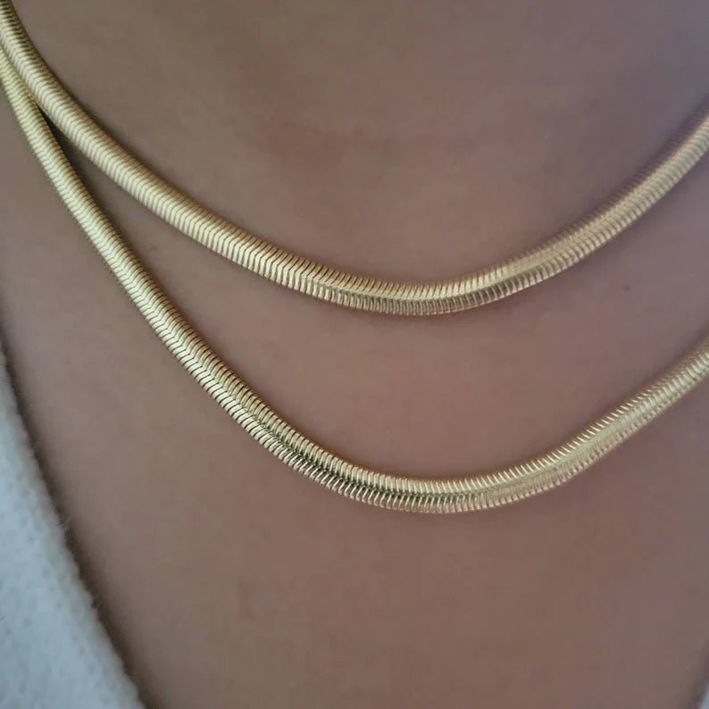 Snake Chain - PrettynGoldd