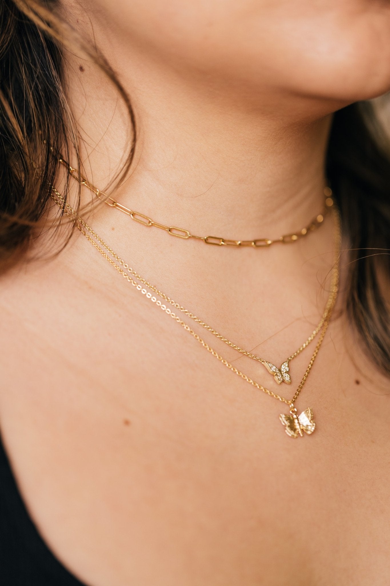 Thin Paperclip - PrettynGoldd