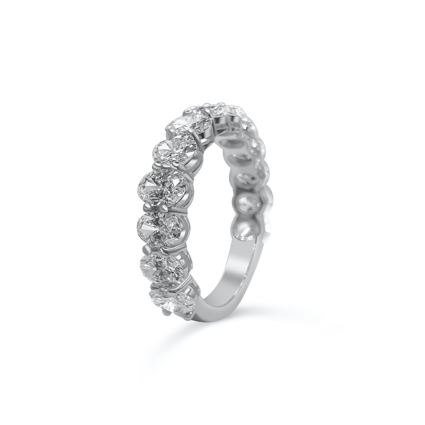 3/4 Oval Eternity Band - PrettynGoldd