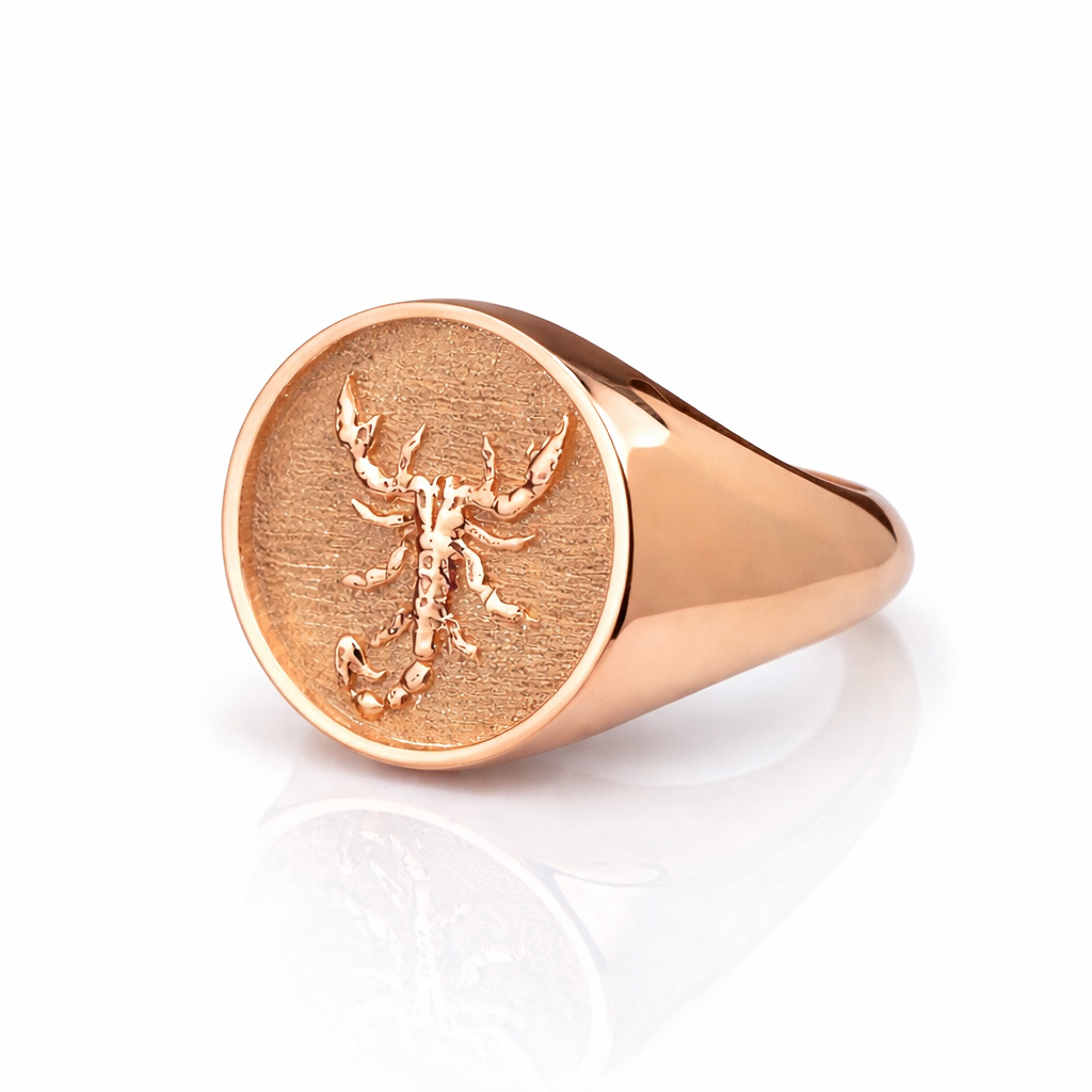 Scorpion Signet Ring