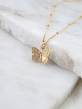Load image into Gallery viewer, Butterfly Necklace - PrettynGoldd
