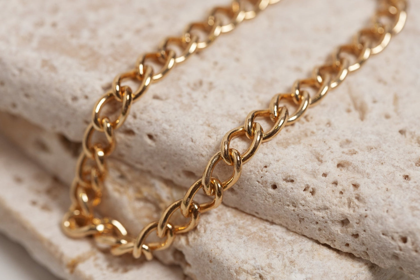 Cable Anklet - PrettynGoldd