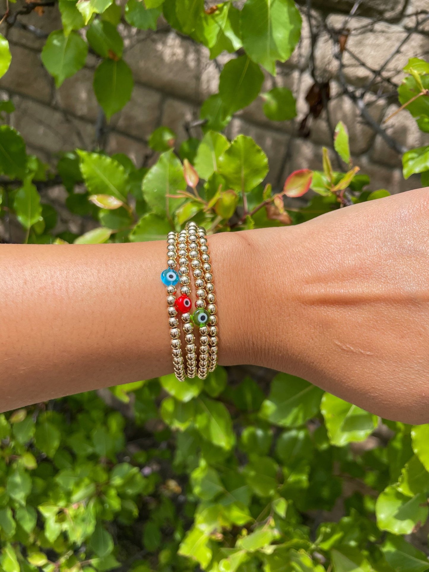 Evil Eye Beaded Bracelets - PrettynGoldd