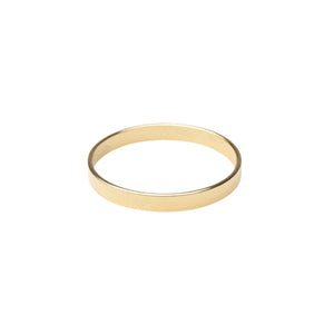 "Flat Ring" Gold Filled - PrettynGoldd