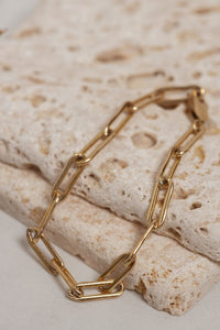 Paperclip Bracelet - PrettynGoldd